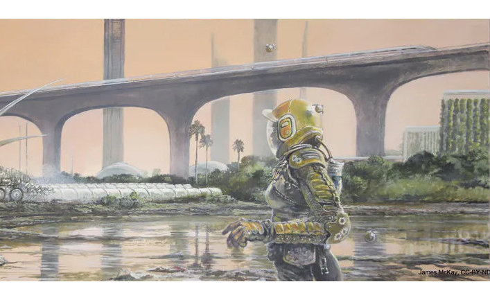 Будущее в представлении художника Будущее в представлении художника