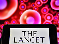 Логотип британского медицинского журнала The Lancet Логотип британского медицинского журнала The Lancet