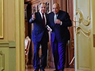 Встреча глав МИД РФ и Египта С. Лаврова и С. Шукри Встреча глав МИД РФ и Египта С. Лаврова и С. Шукри