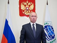 Президент РФ В. Путин по видеосвязи принял участие в заседании Совета глав государств - членов ШОС Президент РФ В. Путин по видеосвязи принял участие в заседании Совета глав государств - членов ШОС
