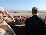 Президент РФ В. Путин посетил авиабазу Хмеймим в Сирии Президент РФ В. Путин посетил авиабазу Хмеймим в Сирии