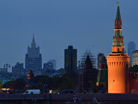 Московский Кремль и Большой Москворецкий мост Московский Кремль и Большой Москворецкий мост