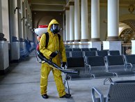 Дезинфекция Киевского вокзала в Москве Дезинфекция Киевского вокзала в Москве