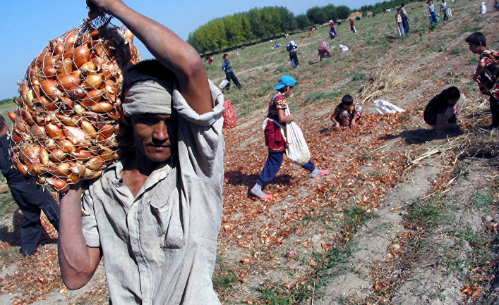 Peasants in the Fergana Valley