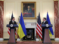 Государственный секретарь США Энтони Блинкен и министр иностранных дел Украины Дмитрий Кулеба