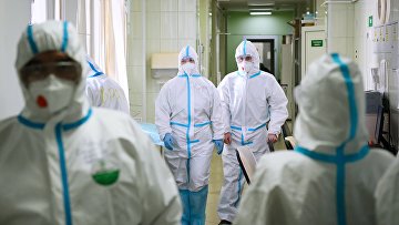 Отделение для пациентов с Covid-19 в Кузбасской клинической больнице им. М. Подгорбунского