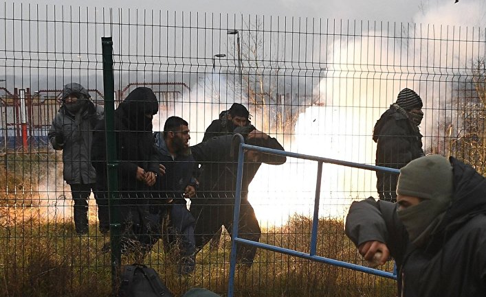 Ситуация на белорусско-польской границе