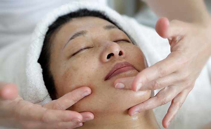 Массаж лица