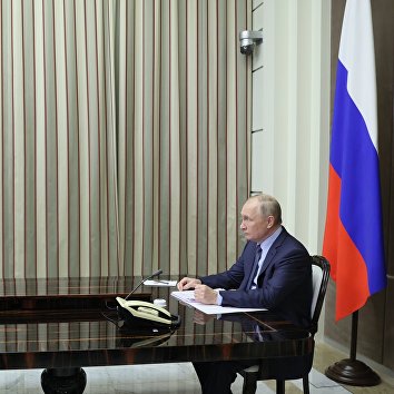 Переговоры президента РФ В. Путина и президента США Дж. Байдена Переговоры президента РФ В. Путина и президента США Дж. Байдена