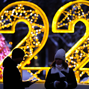 Праздничное украшение Москвы к Новому году