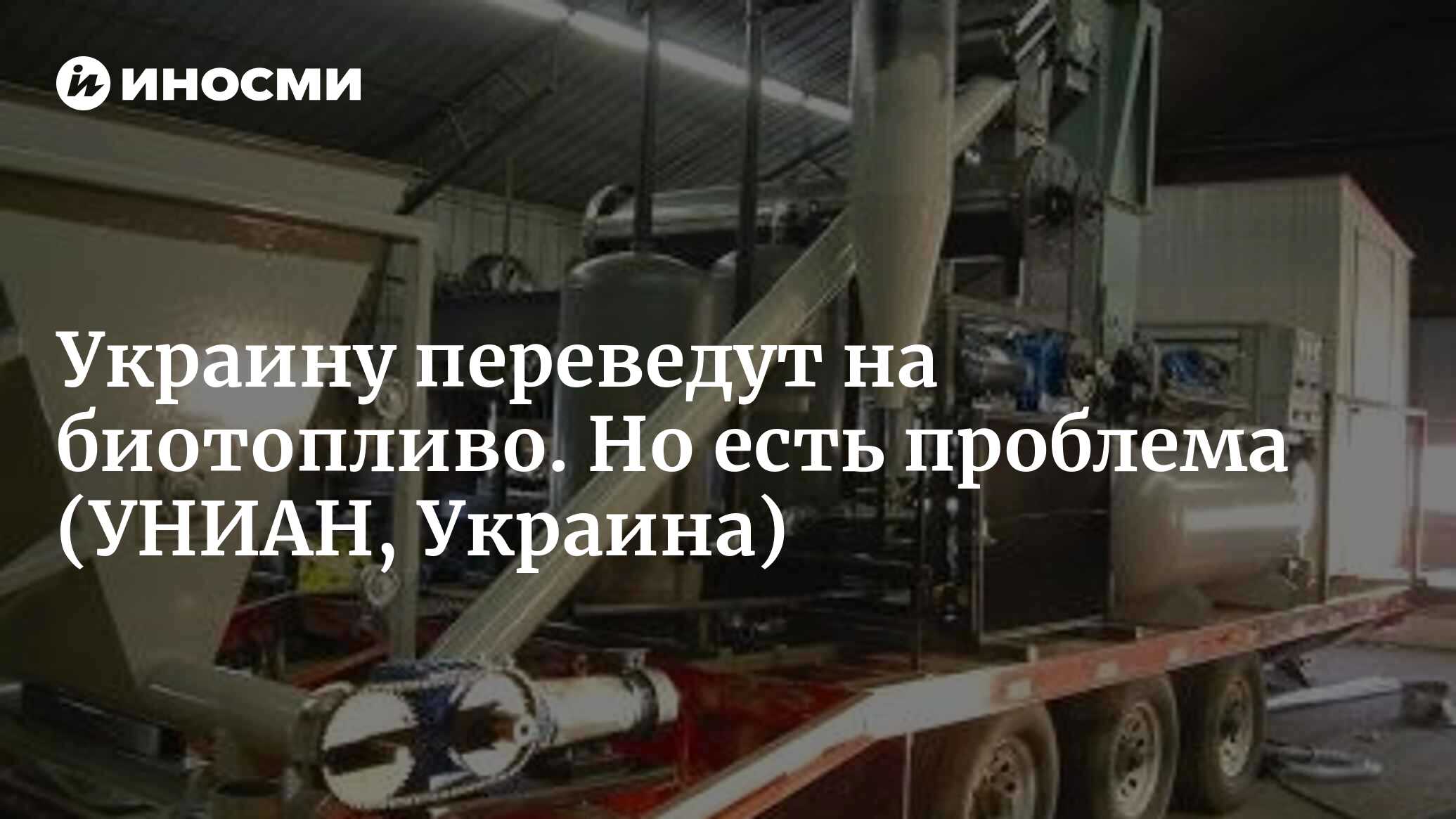 Новая энергетика Украины: когда биотопливо заменит газ и уголь (УНИАН,  Украина) | 15.02.2023, ИноСМИ