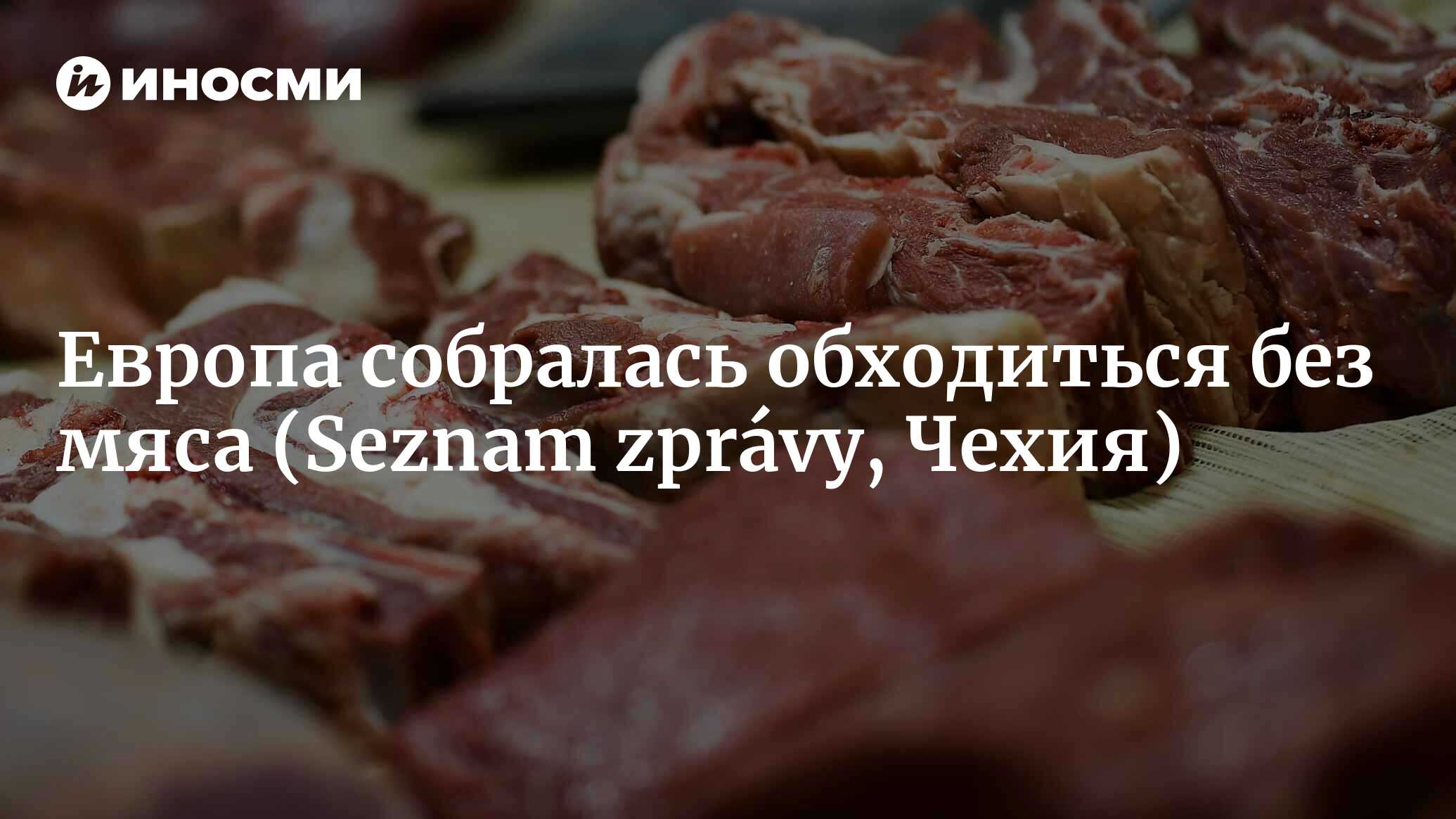 Скоро будем жить без мяса? Вместо говядины люди будут есть овощи, как  планирует ЕС (Seznam zprávy, Чехия) | 24.03.2023, ИноСМИ