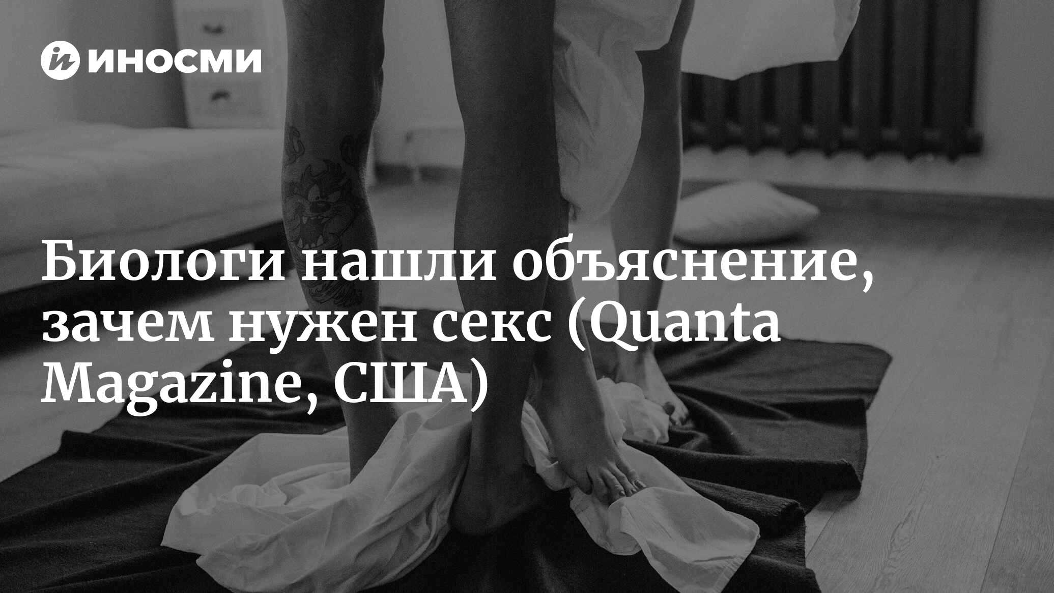 Зачем нужен секс? Биологи нашли новое объяснение (Quanta Magazine, США) |  08.05.2023, ИноСМИ