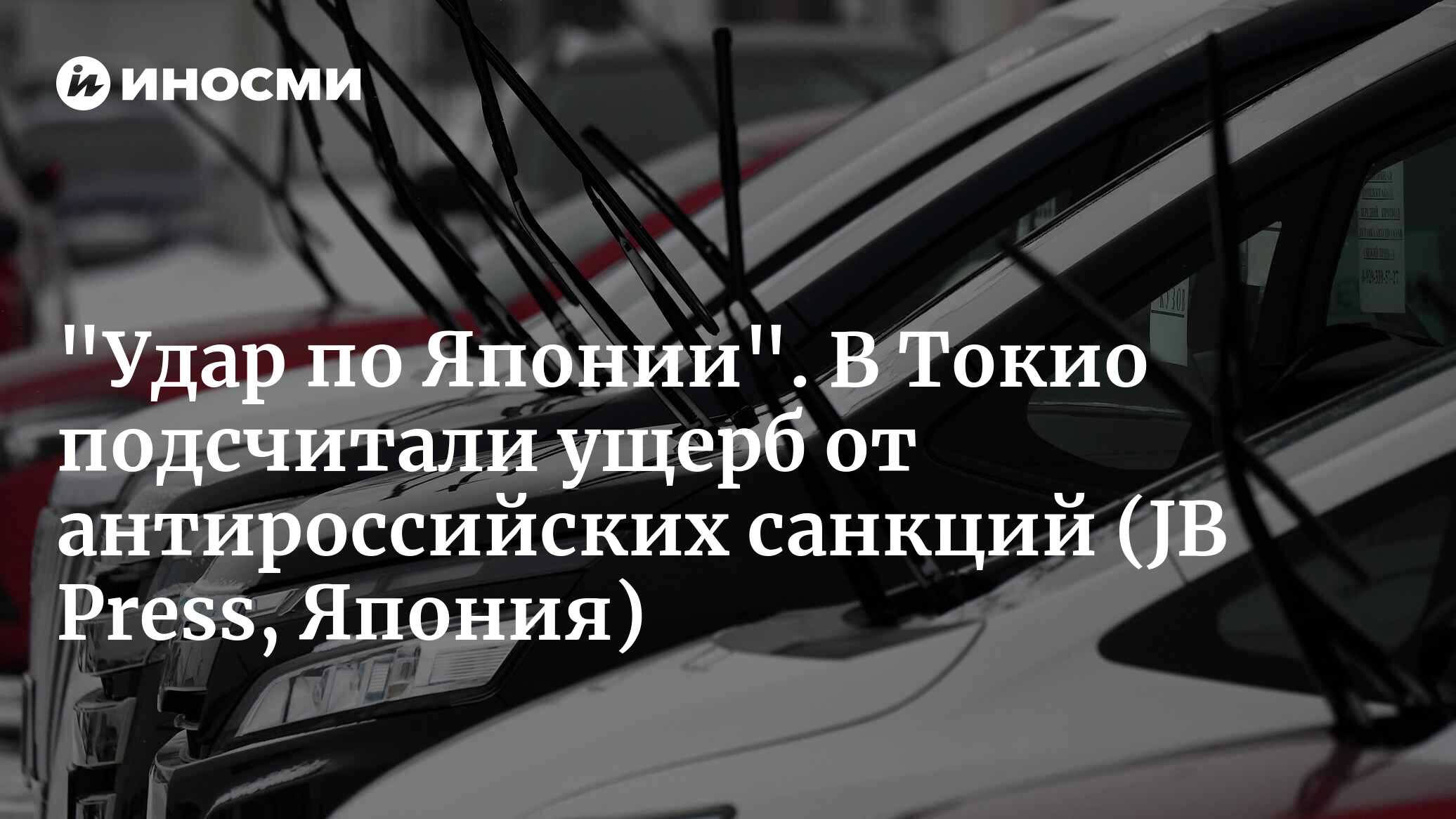 Удивительно популярные товары в торговле с Россией, спрос на которые не  падает даже в условиях сохранения экономических санкций (JB Press, Япония)  | 24.10.2023, ИноСМИ