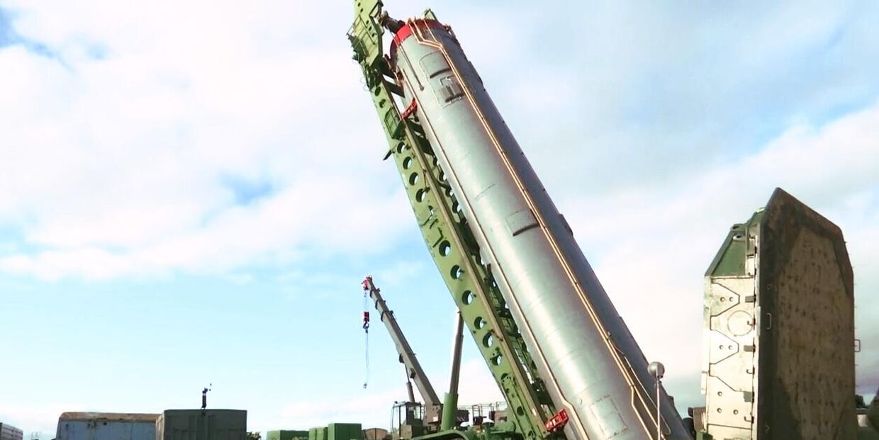 Ракетный комплекс Авангард установили в шахту под Оренбургом