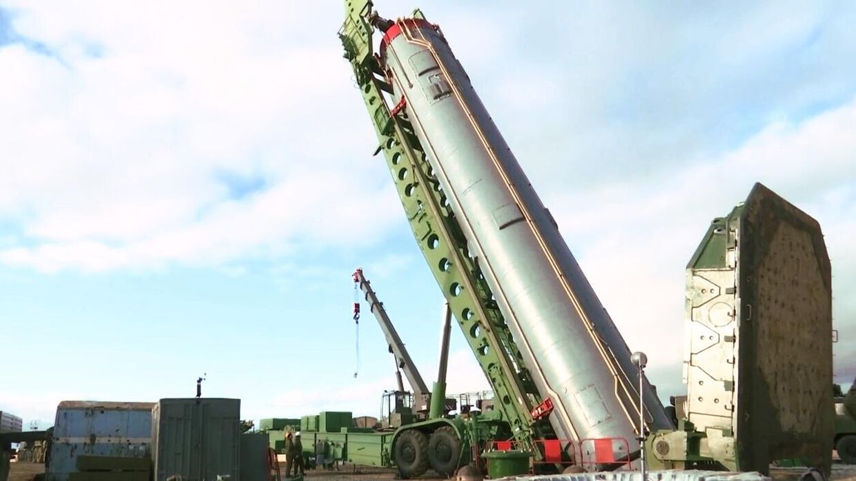 Ракетный комплекс Авангард установили в шахту под Оренбургом