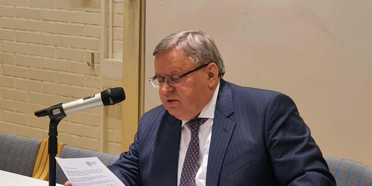 Посол России в Швеции Виктор Татаринцев