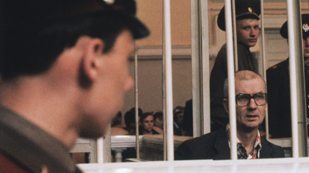 Во время суда над одним из самых известных советских серийных убийц Андреем Романовичем Чикатило