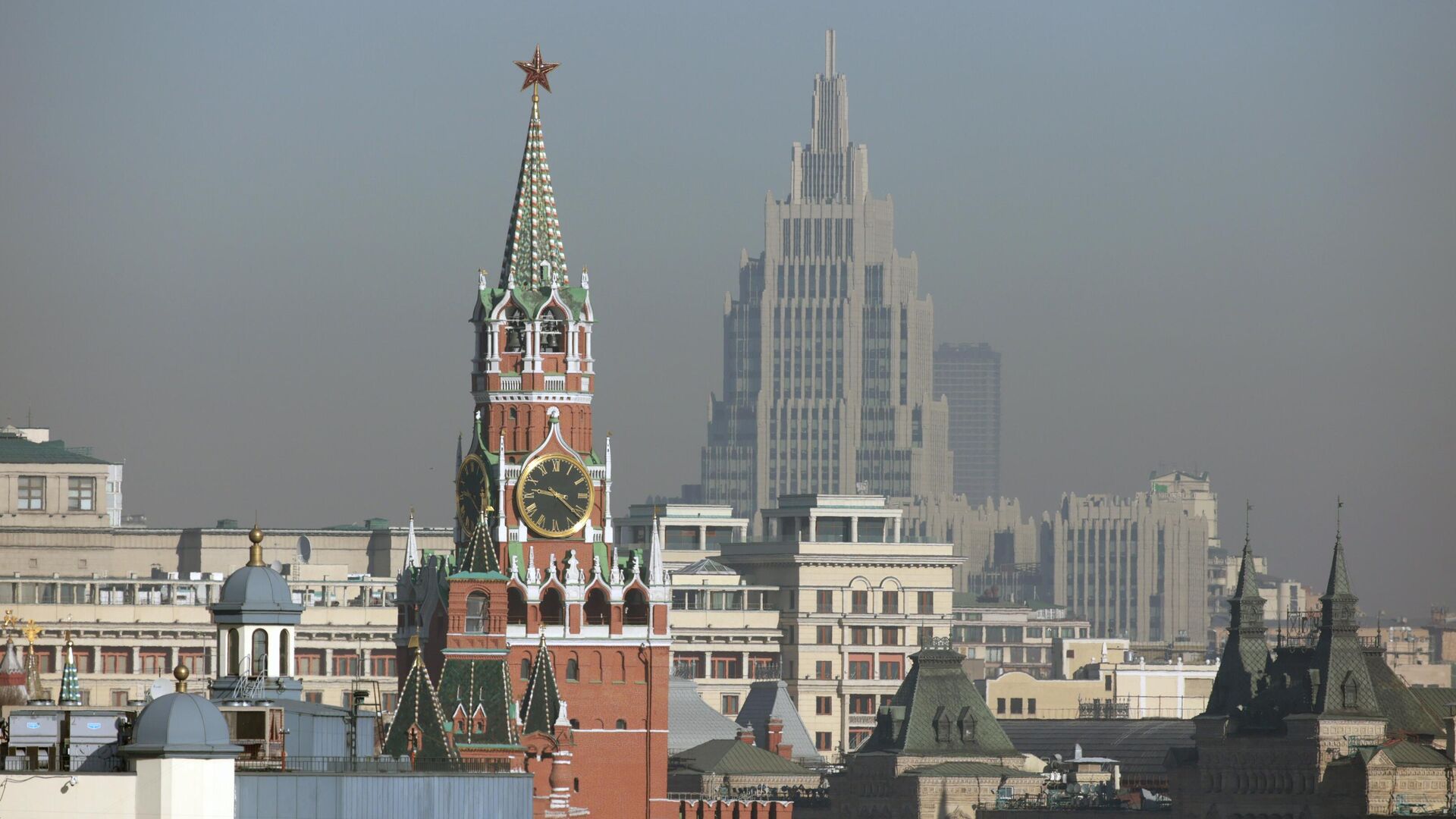 Спасская башня Московского Кремля - ИноСМИ, 1920, 27.12.2022