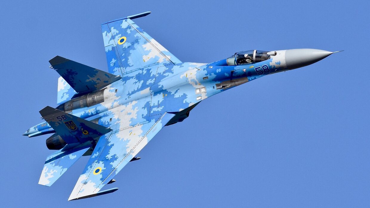 Украинский истребитель Су-27С