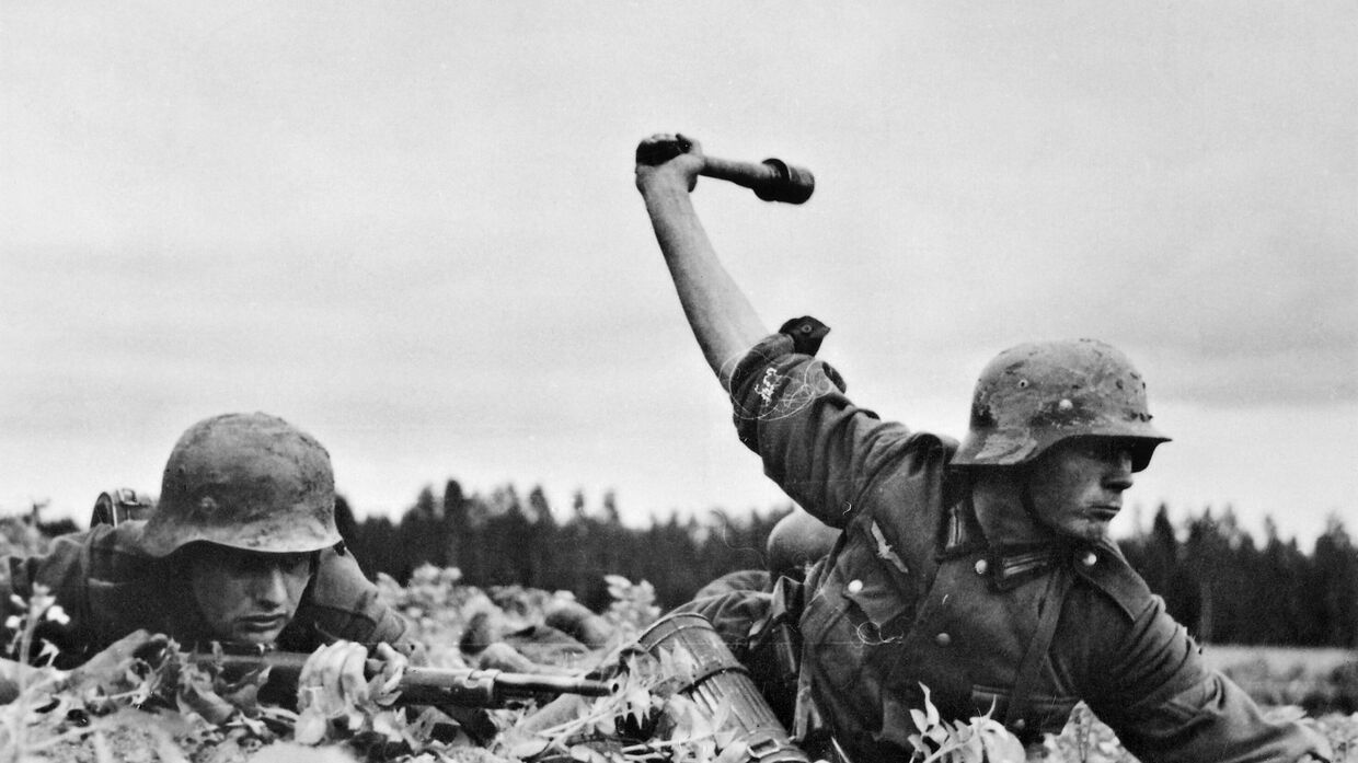 Немецкие солдаты в 1941 году