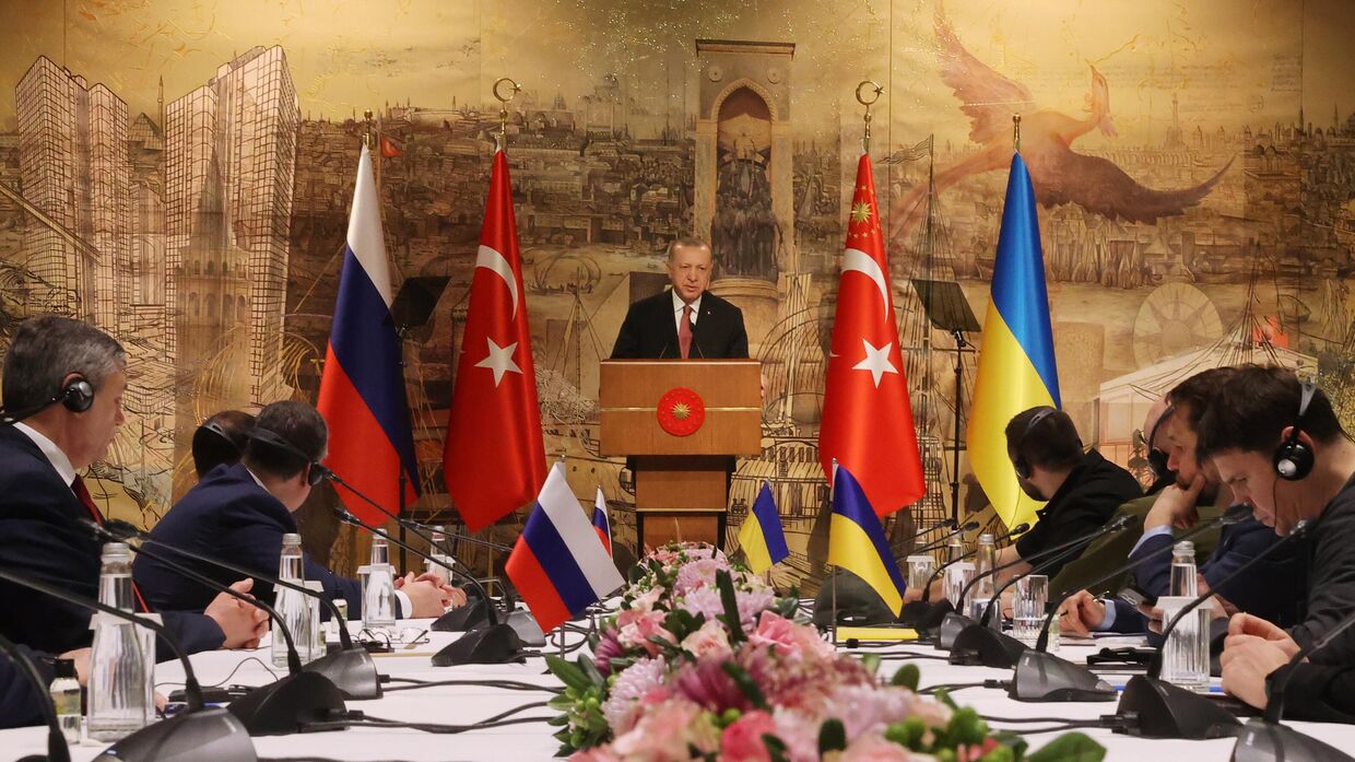 Переговоры России и Украины в Стамбуле