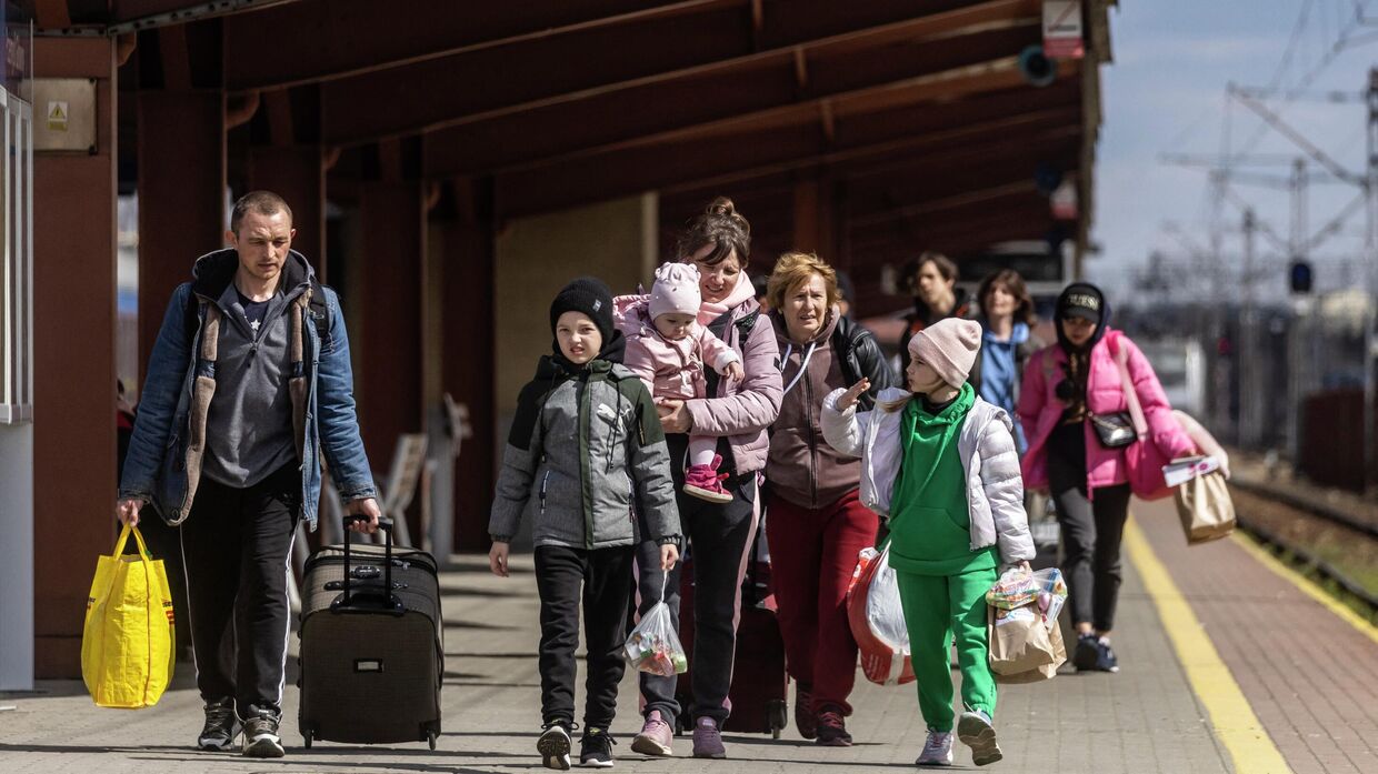 Беженцы из Украины в Пшемысле, Польша