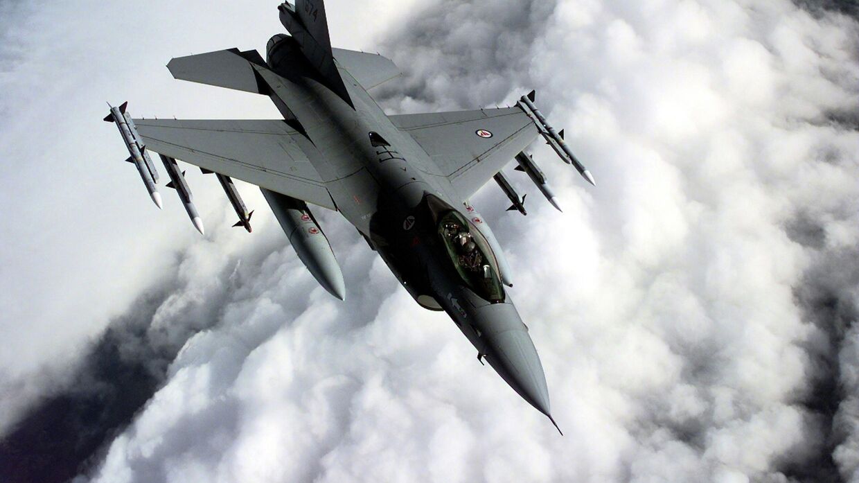 Истребитель F-16A ВВС Норвегии