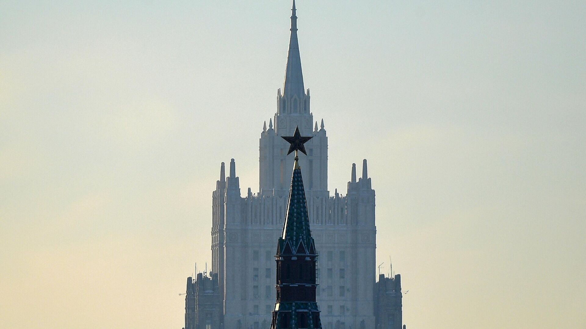 Вид на здание МИД в Москве - ИноСМИ, 1920, 20.10.2022