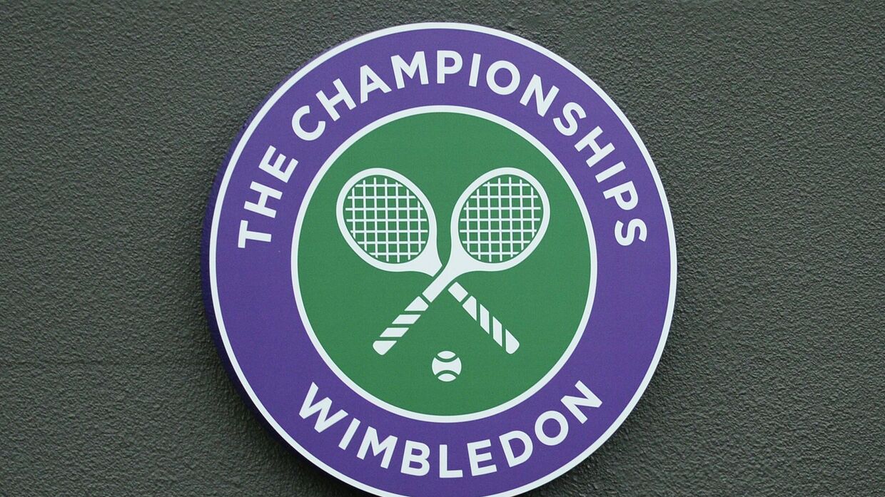 Эмблема теннисного турнира Большого шлема, проводимого на стадионе Уимблдон