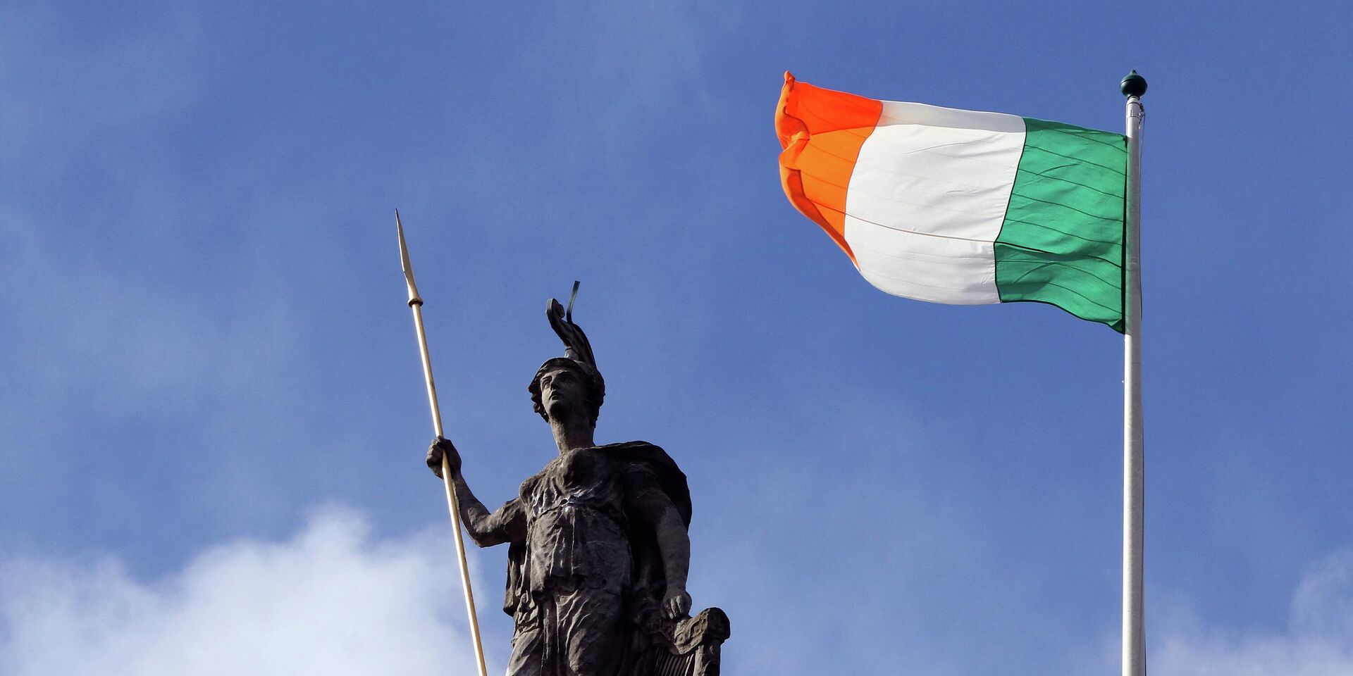 Ирландский флаг над Главным почтовым отделением в Дублине - ИноСМИ, 1920, 12.05.2022