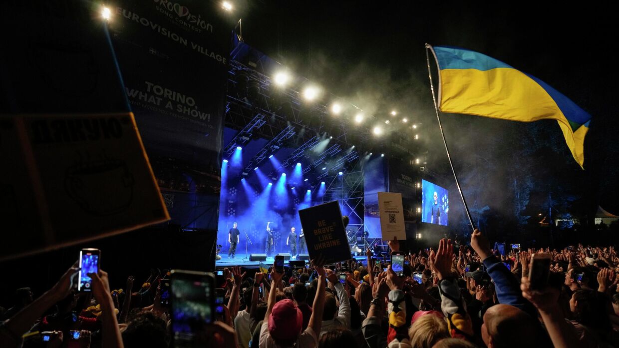 Выступление Kalush Orchestra из Украины на Евровидении-2022