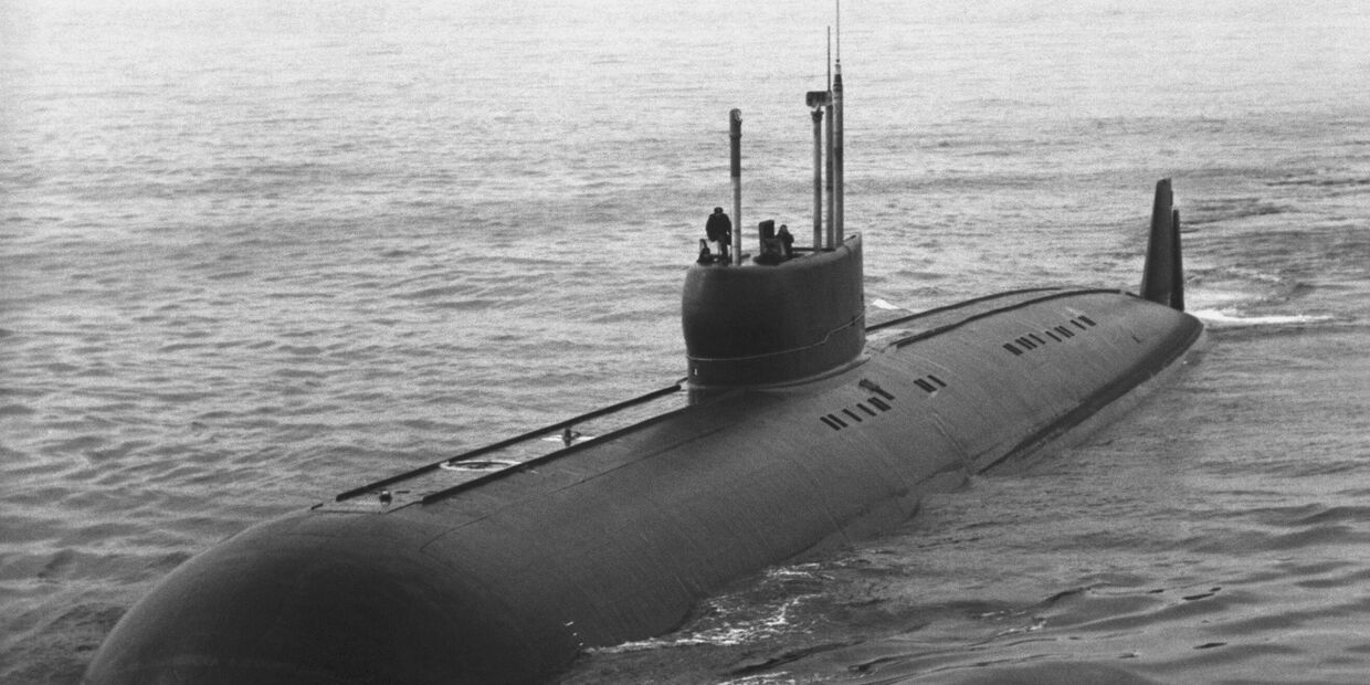 Советская атомная подводная лодка К-162
