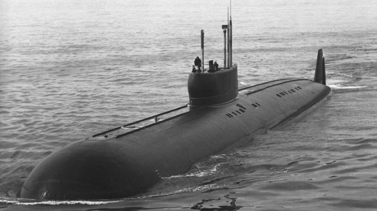 Советская атомная подводная лодка К-162