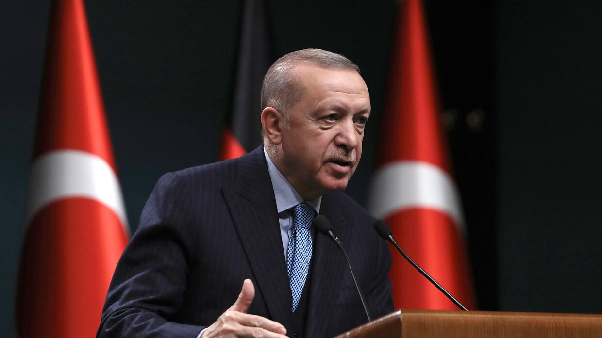 Президент Турции Реждеп Тайип Эрдоган