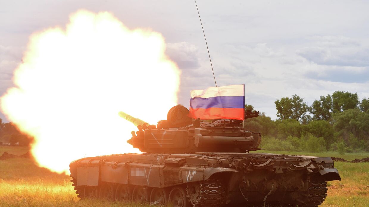 Проверка функциональности танка Т-72