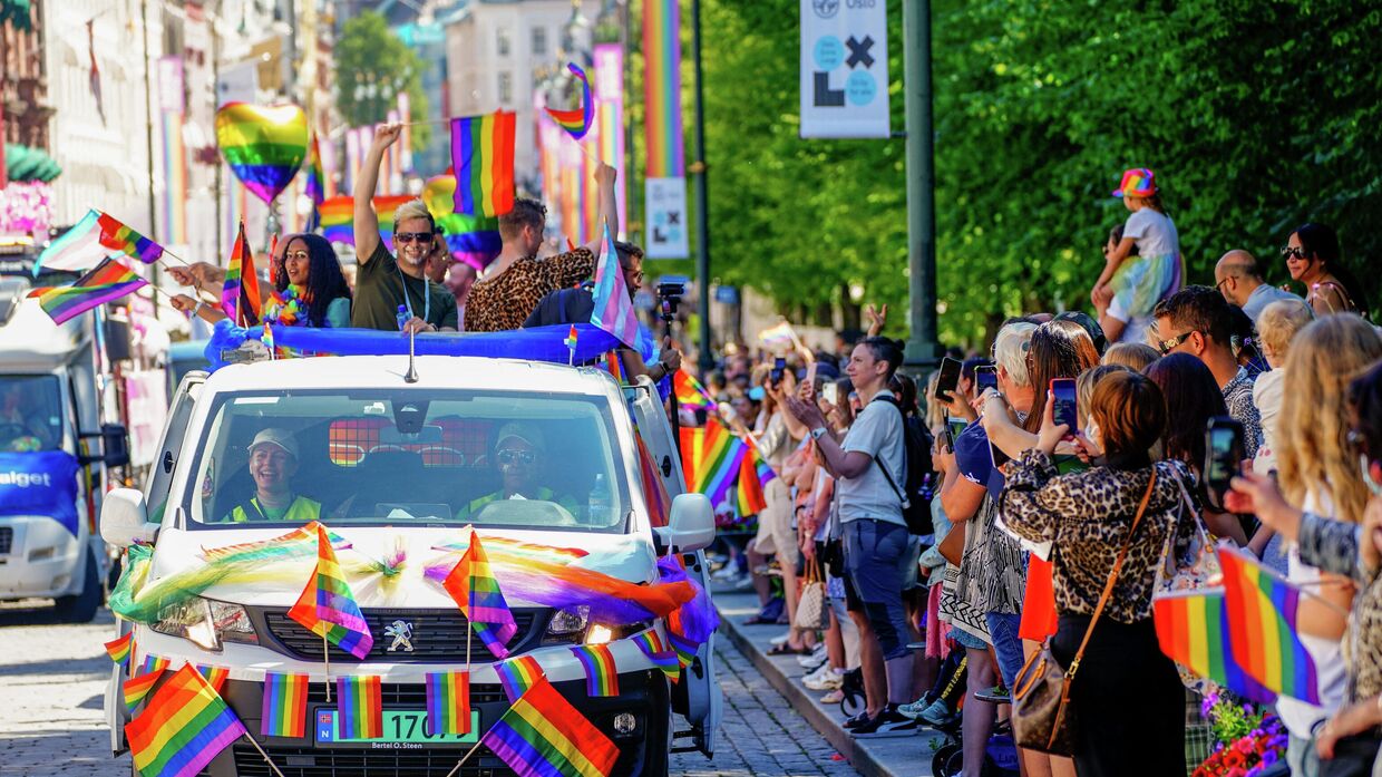 Гей-парад в Осло, Норвегия