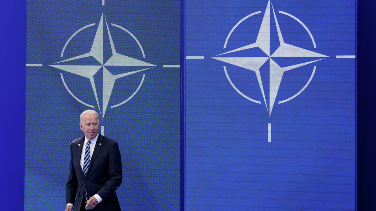 Президент США Джо Байден на саммите НАТО в Брюсселе