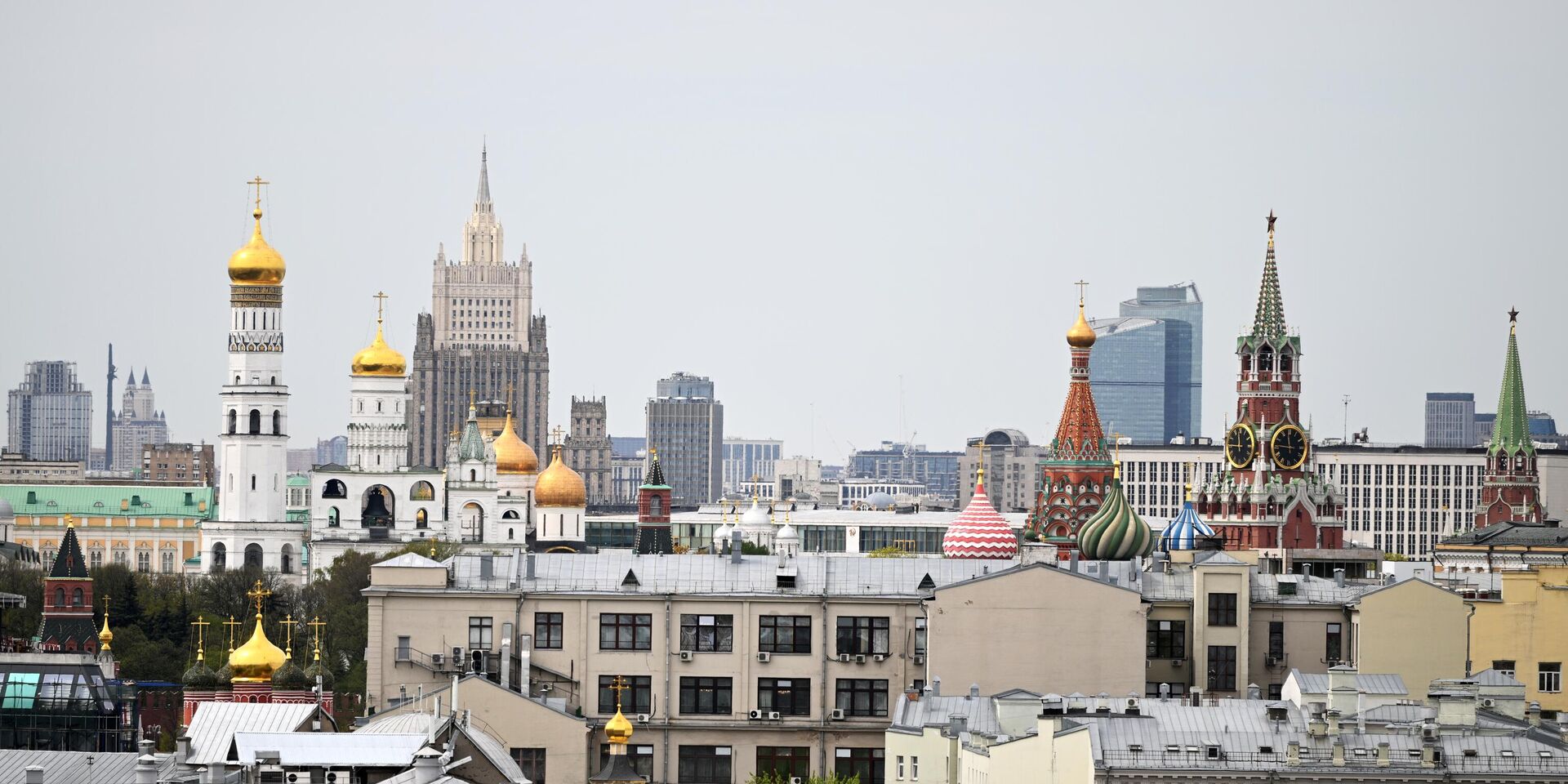 Вид на центр Москвы - ИноСМИ, 1920, 18.05.2023