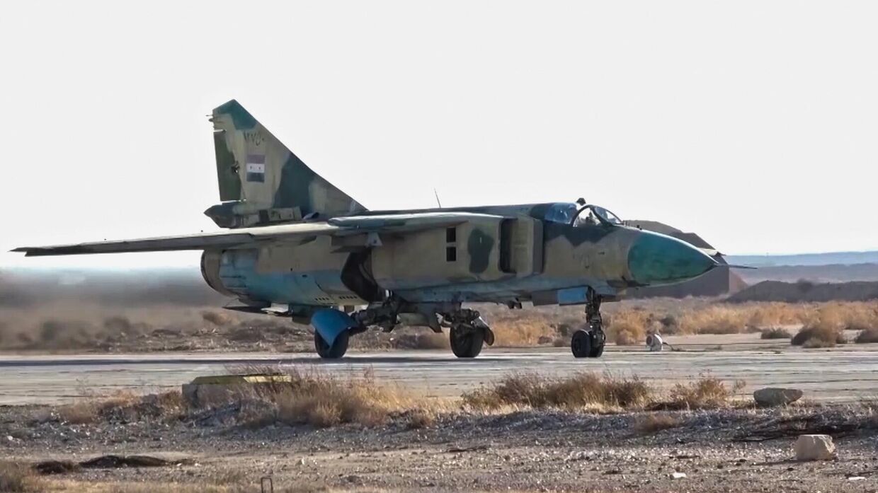 Истребитель МиГ-23 сирийских ВВС