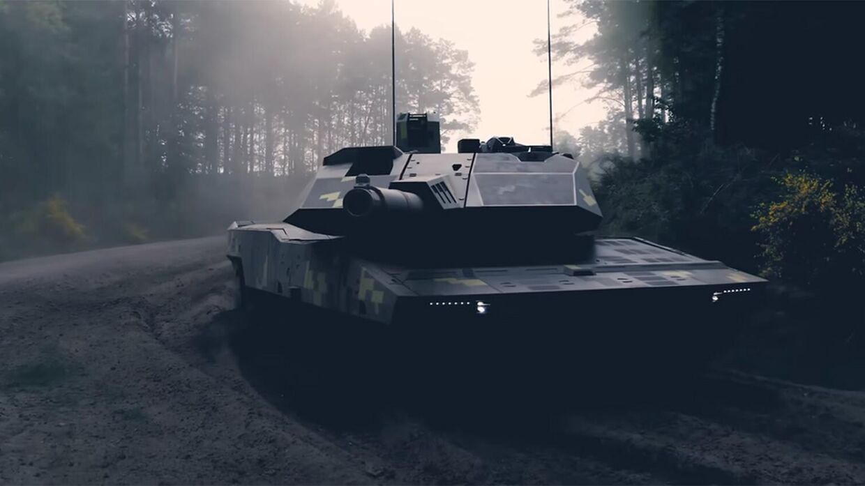 Немецкий танк KF-51 Panther