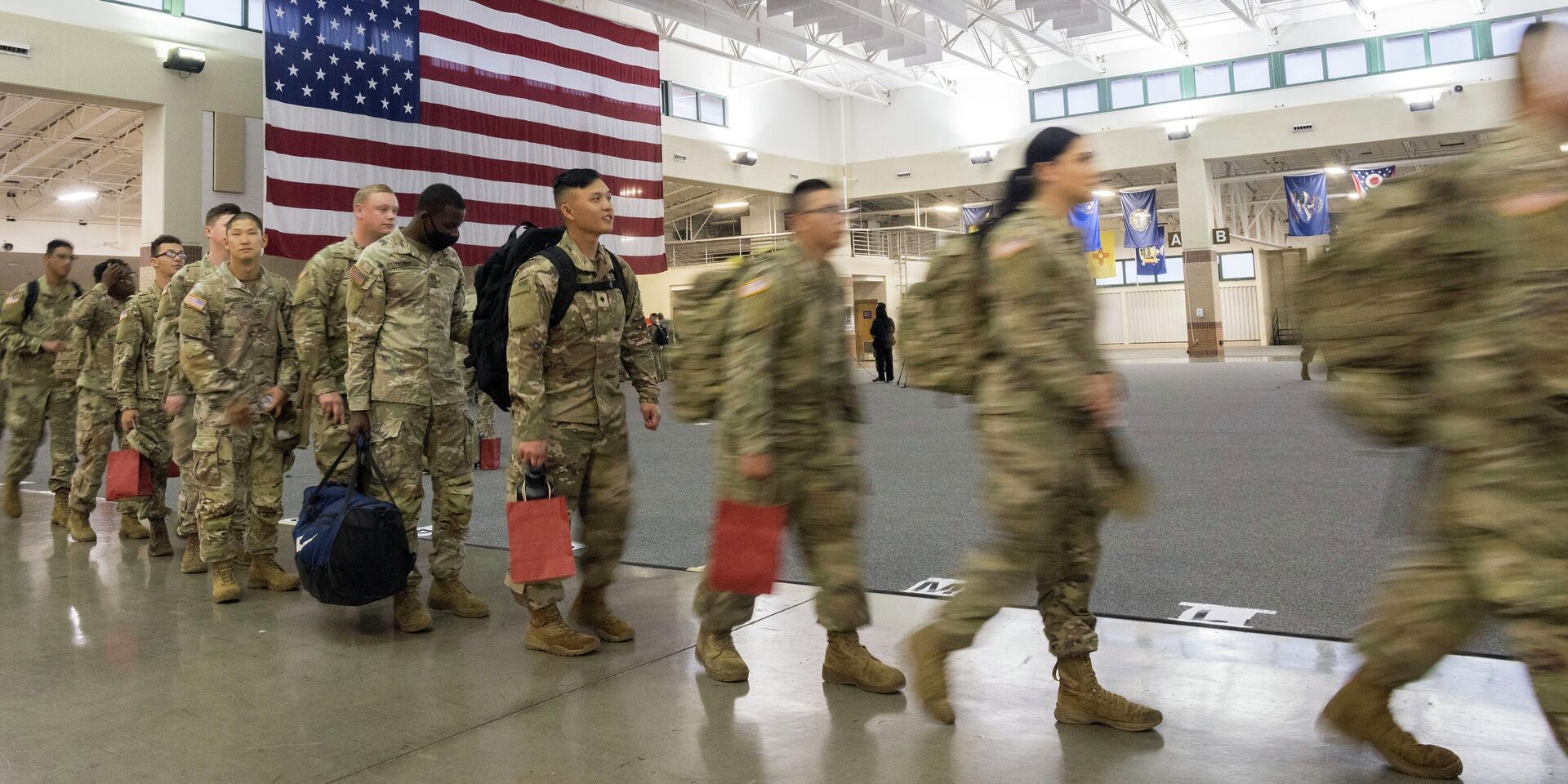 Американские солдаты на армейском аэродроме Хантер в Саванне, штат Джорджия - ИноСМИ, 1920, 16.04.2026