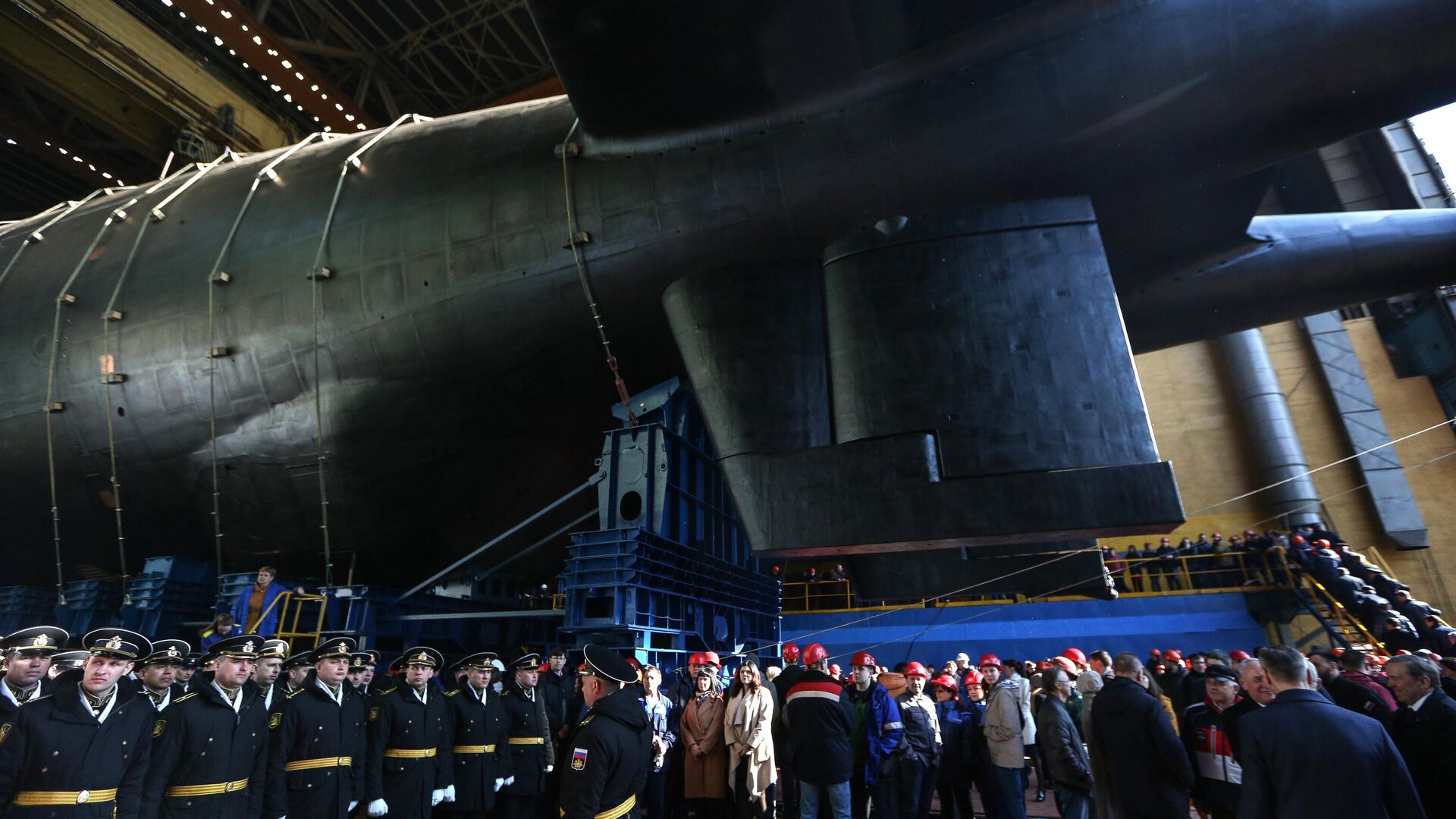 Спуск на воду атомной подводной лодки Белгород в Архангельской области  - ИноСМИ, 1920, 18.07.2022