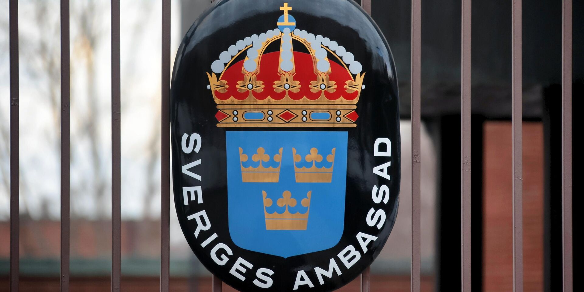 Герб Швеции в посольстве Швеции в Москве - ИноСМИ, 1920, 23.04.2023