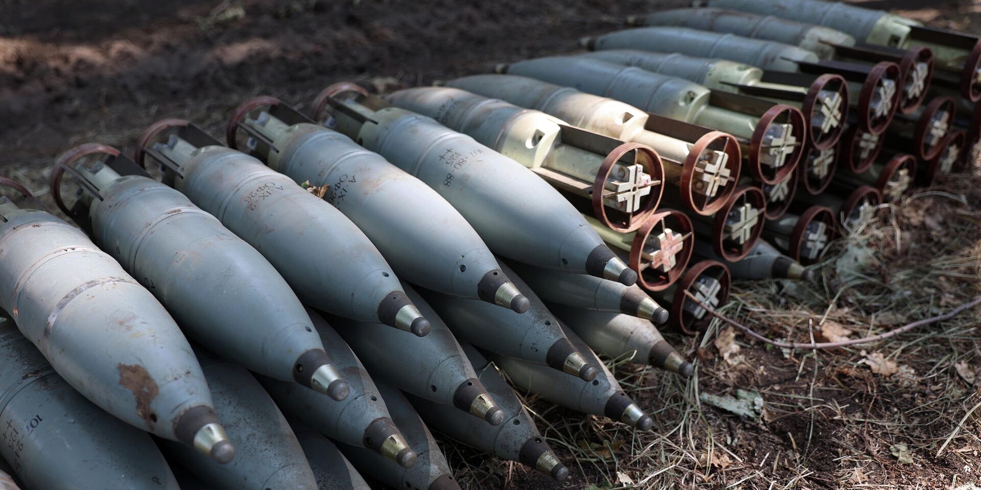 Украинские снаряды на линии фронта в ДНР - ИноСМИ, 1920, 12.09.2023