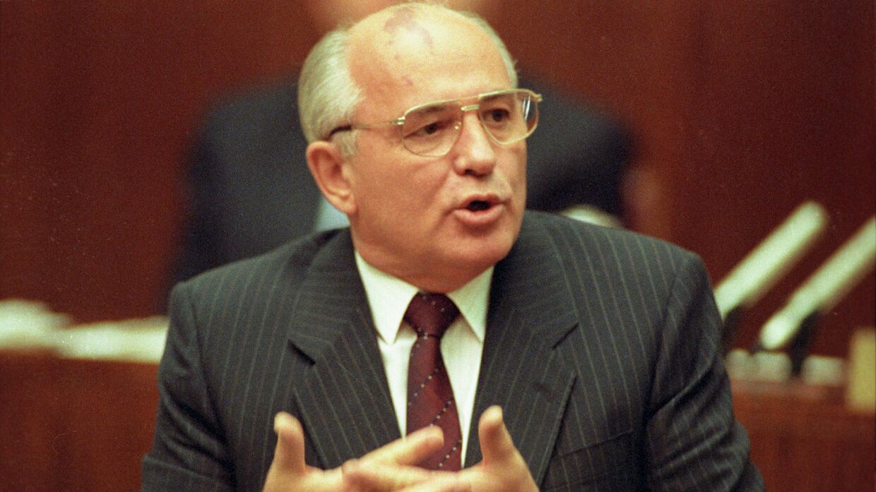 Президент СССР Михаил Горбачев. Архивная фотография