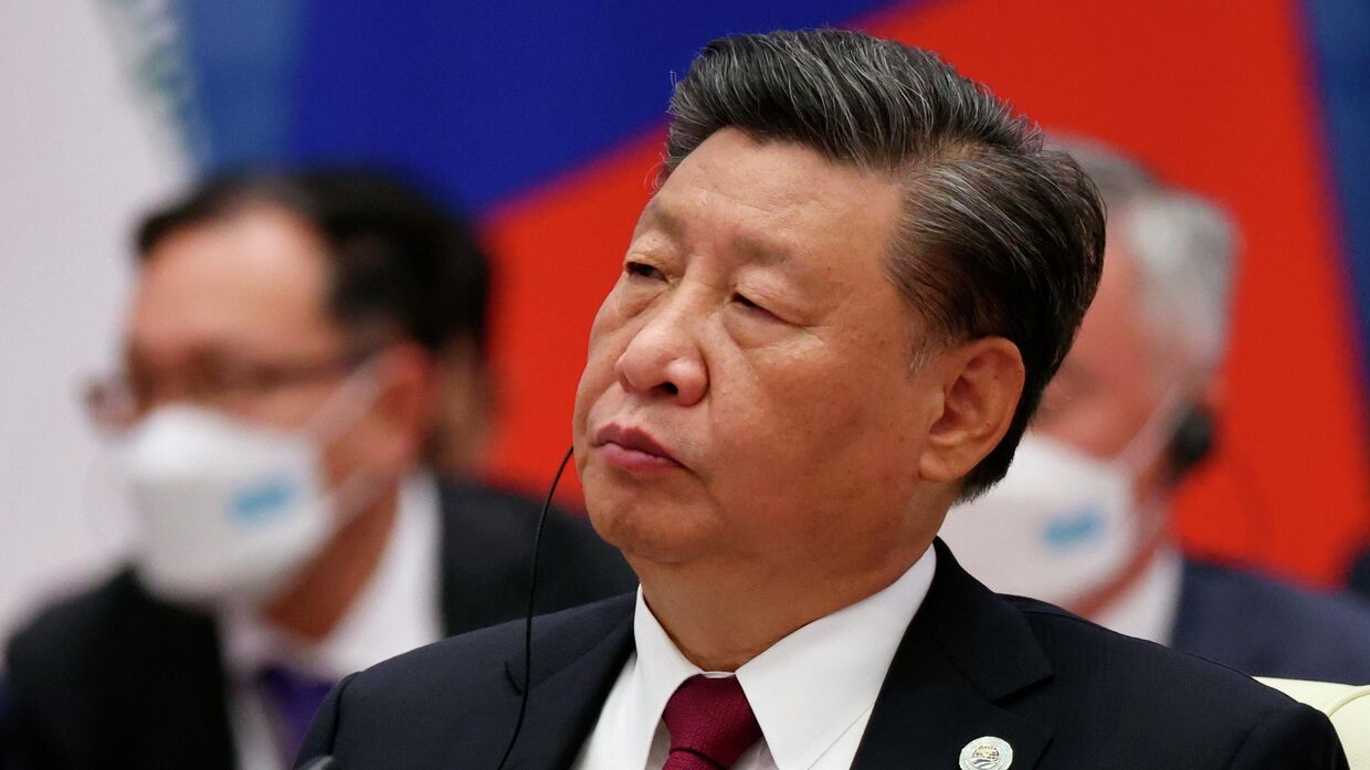 Председатель Си Циньпин на саммите ШОС в Самарканде
