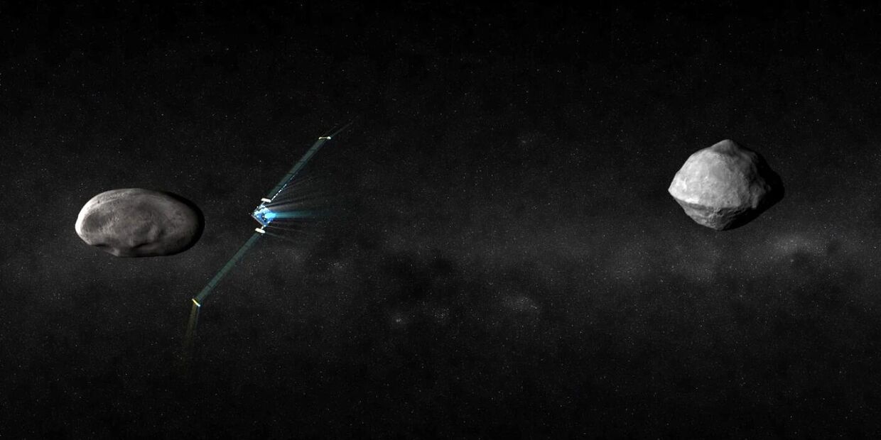Миссия НАСА DART совершает столкновение с астероидом Диморфос