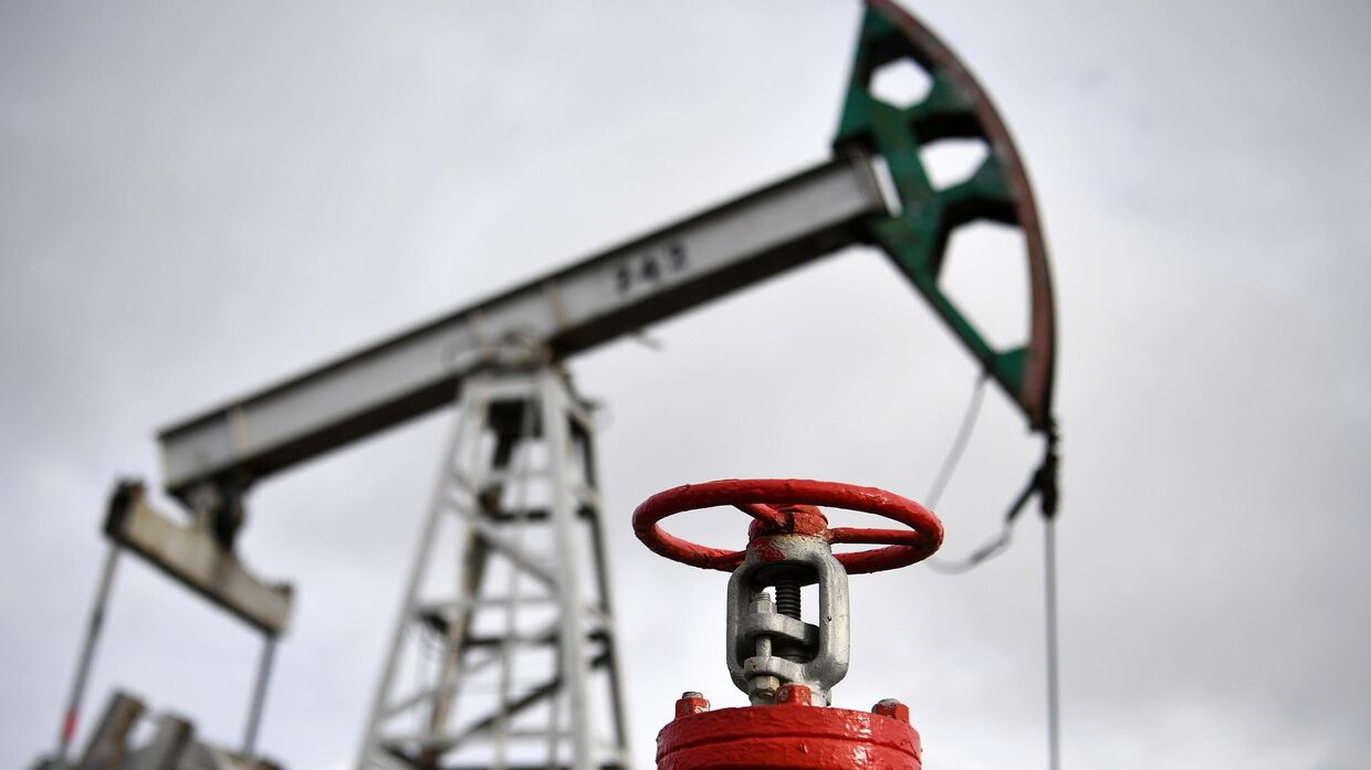 Нефтяные вышки в Татарстане