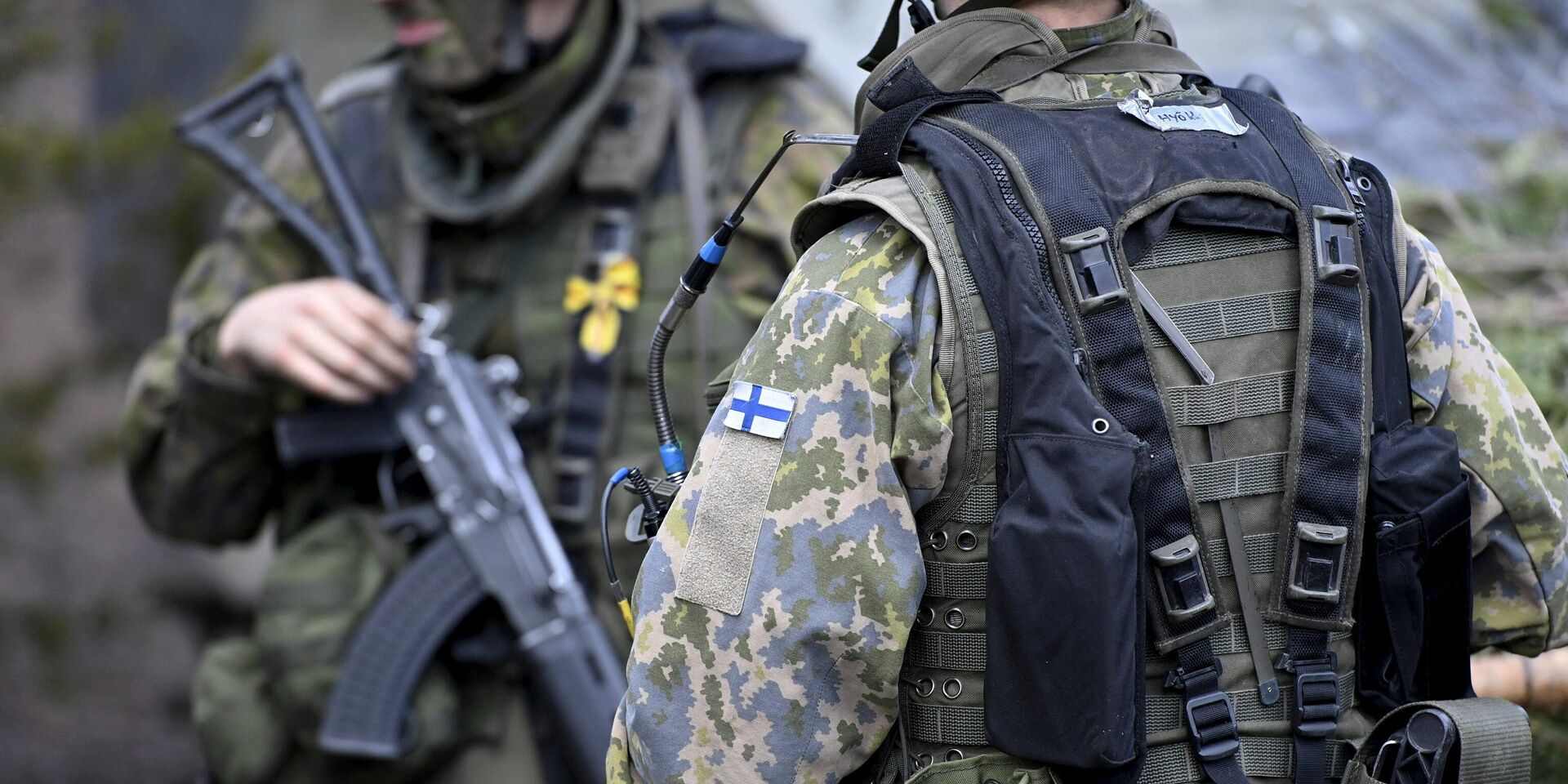 Финские солдаты во время военных учений в Канкаанпгге, Финляндия. 4 мая 2022 года - ИноСМИ, 1920, 11.10.2022